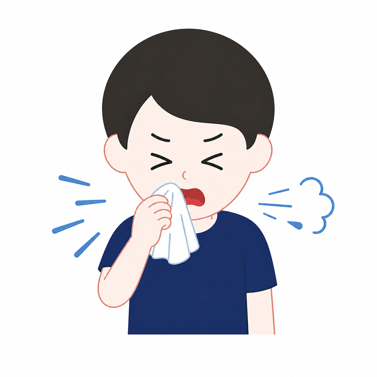 재채기 나와요